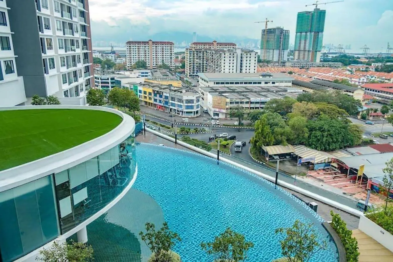 公寓 巴特沃思Blue Aesthetic Luxury Seaview 3 Min Drive Sunway公寓 马来西亚